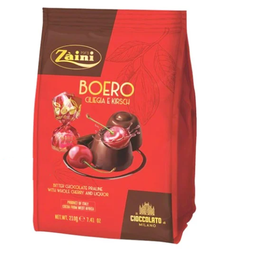 Socola anh đào Zaini Boero 210g