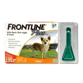 Hanpet- Frontline Plus nhỏ gáy hết ve rận, bọ chét cho chó size 2-10kg - thumbnail