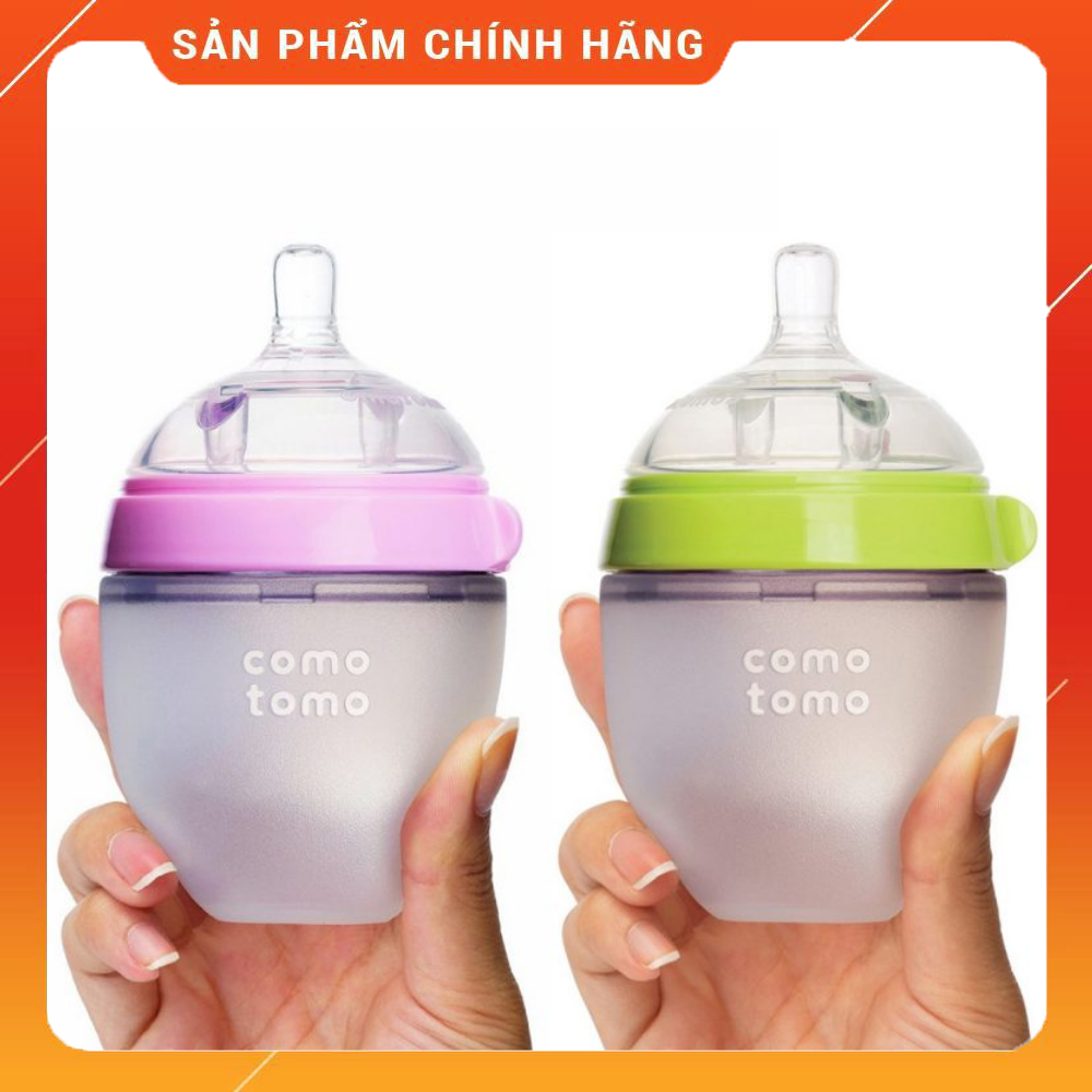 Bình Sữa Comotomo Cho Bé - Siêu Mềm - Thể Tích 150/250ml