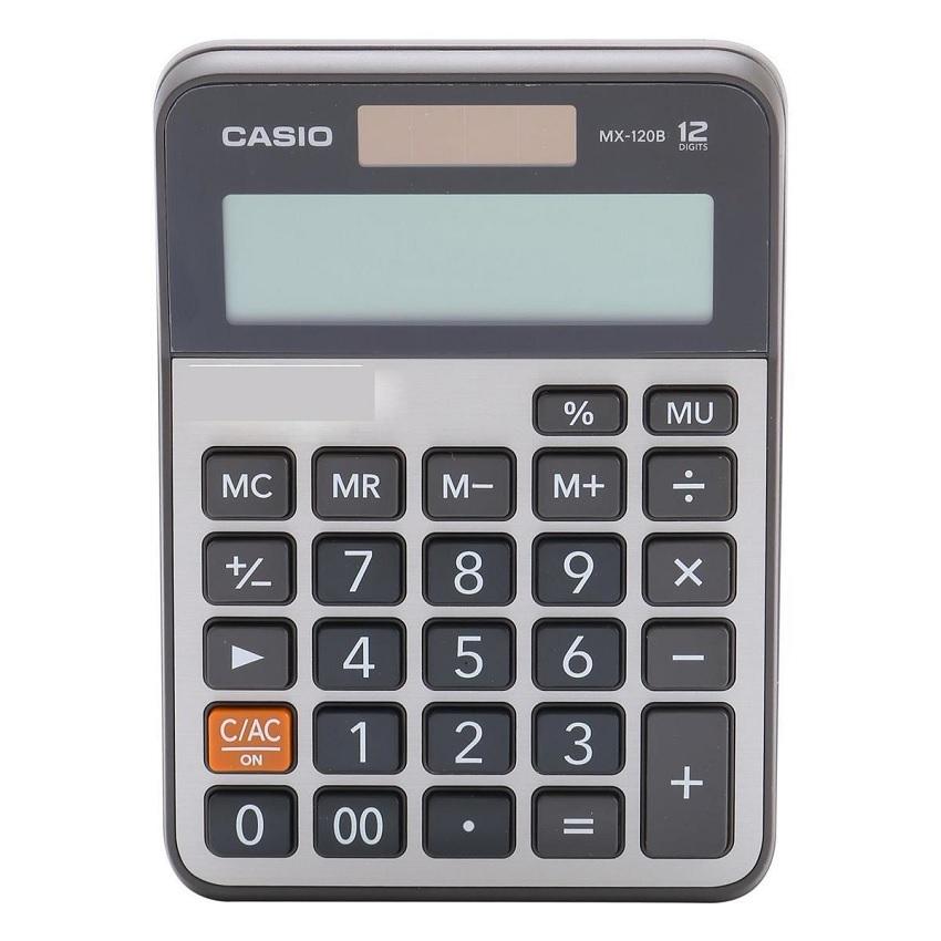 Máy tính Casio MX-120B - Chính hãng Bitex, Bảo hành 7 năm