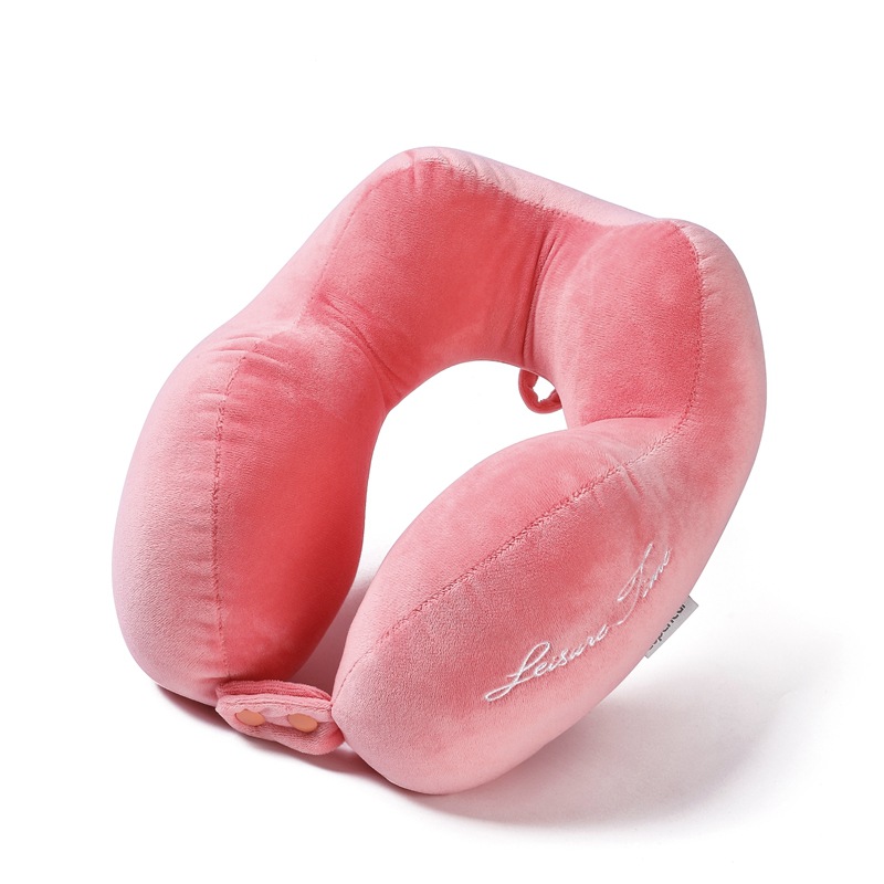 Gối Kê Đỡ Cổ Chữ U Ruột Bông Chống Mỏi Cổ Khi Ngồi Ghế Văn Phòng, Ghế Ô Tô