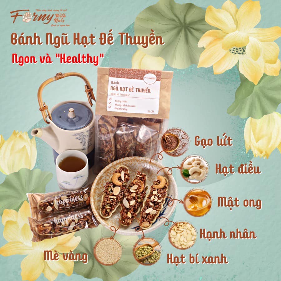 Bánh ngũ hạt đế thuyền FWN