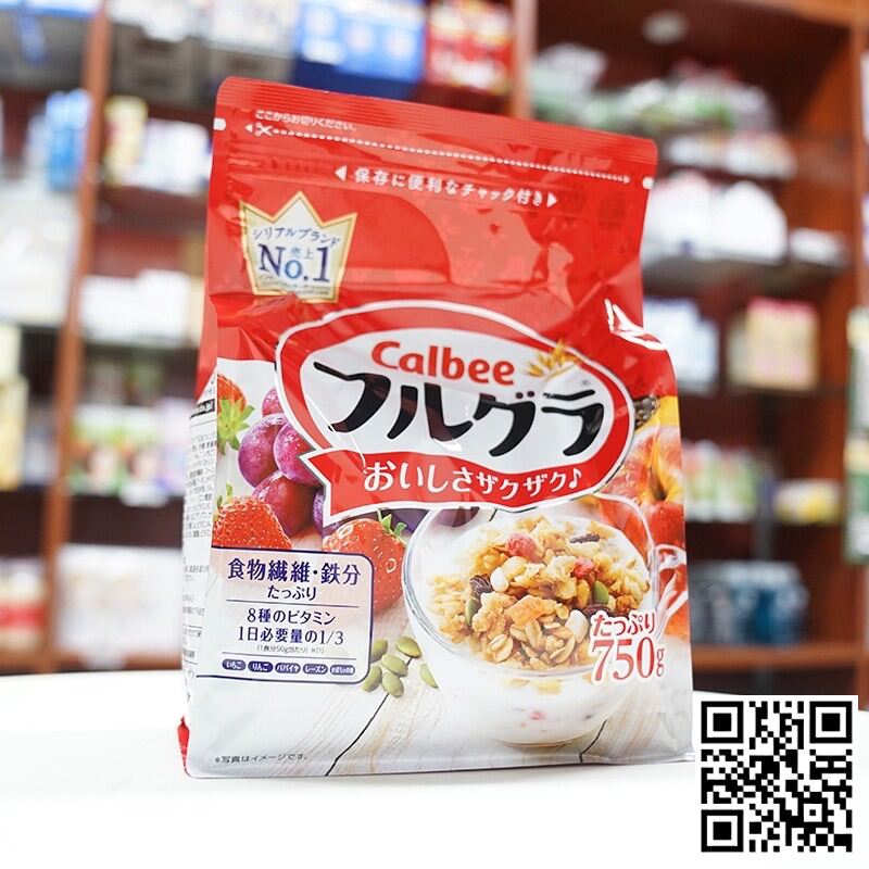 Ngũ cốc Calbee nội địa Nhật 750G ( date 3/2023 )