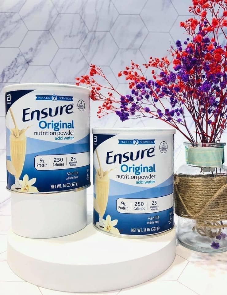 Date 06/27 Sữa Ensure Mỹ 397g