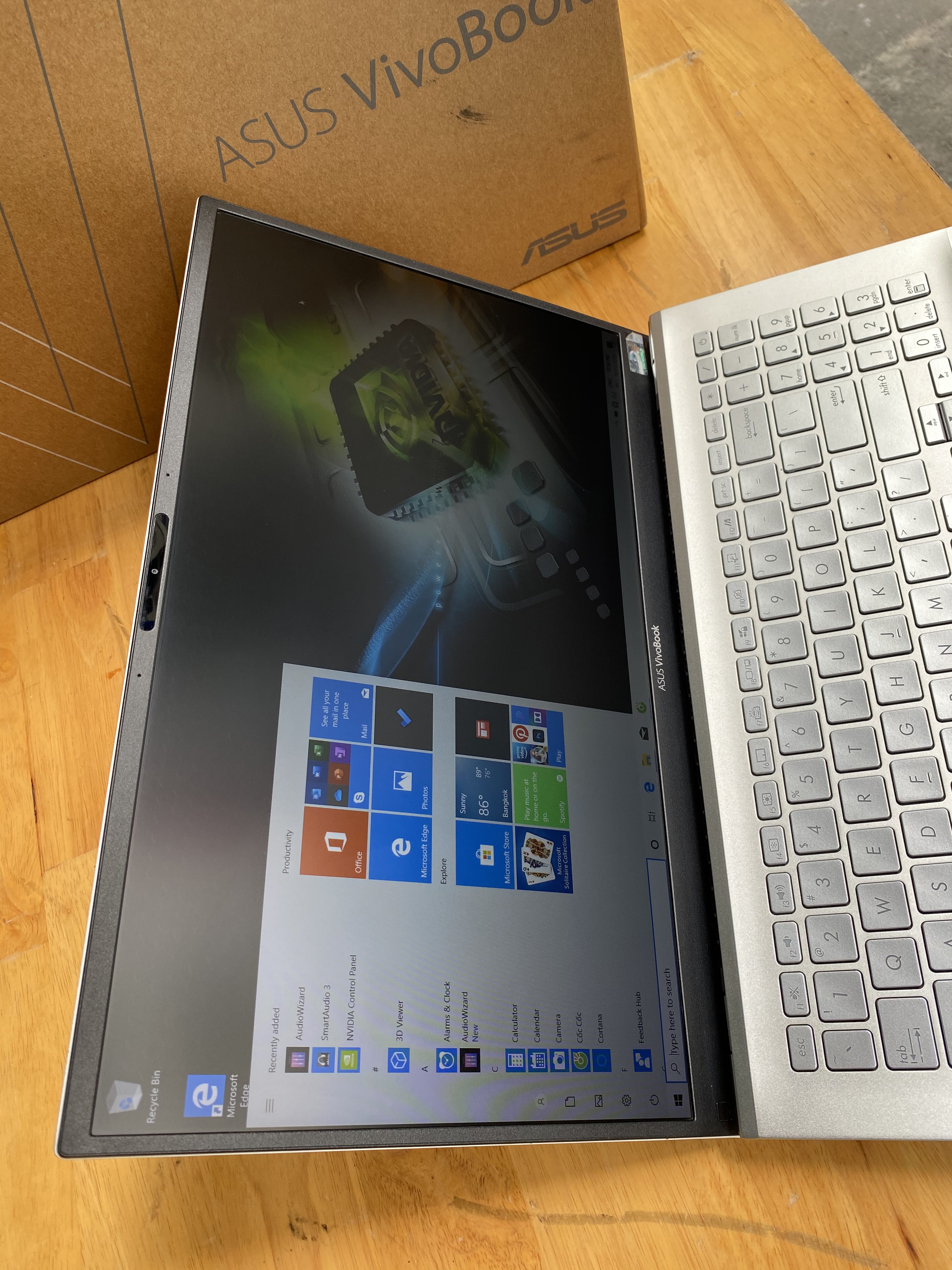 Laptop Asus Vivobook S531F i5 8G 512G vga 2G 156in Fullbox BHanh 12T