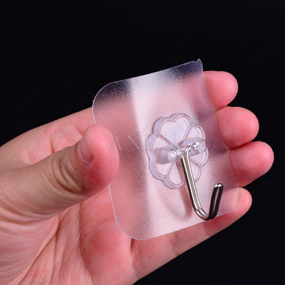 Combo 5 Móc Dán Tường Thần Thánh Trong Suốt, Chắc Chắn, Siêu Bền