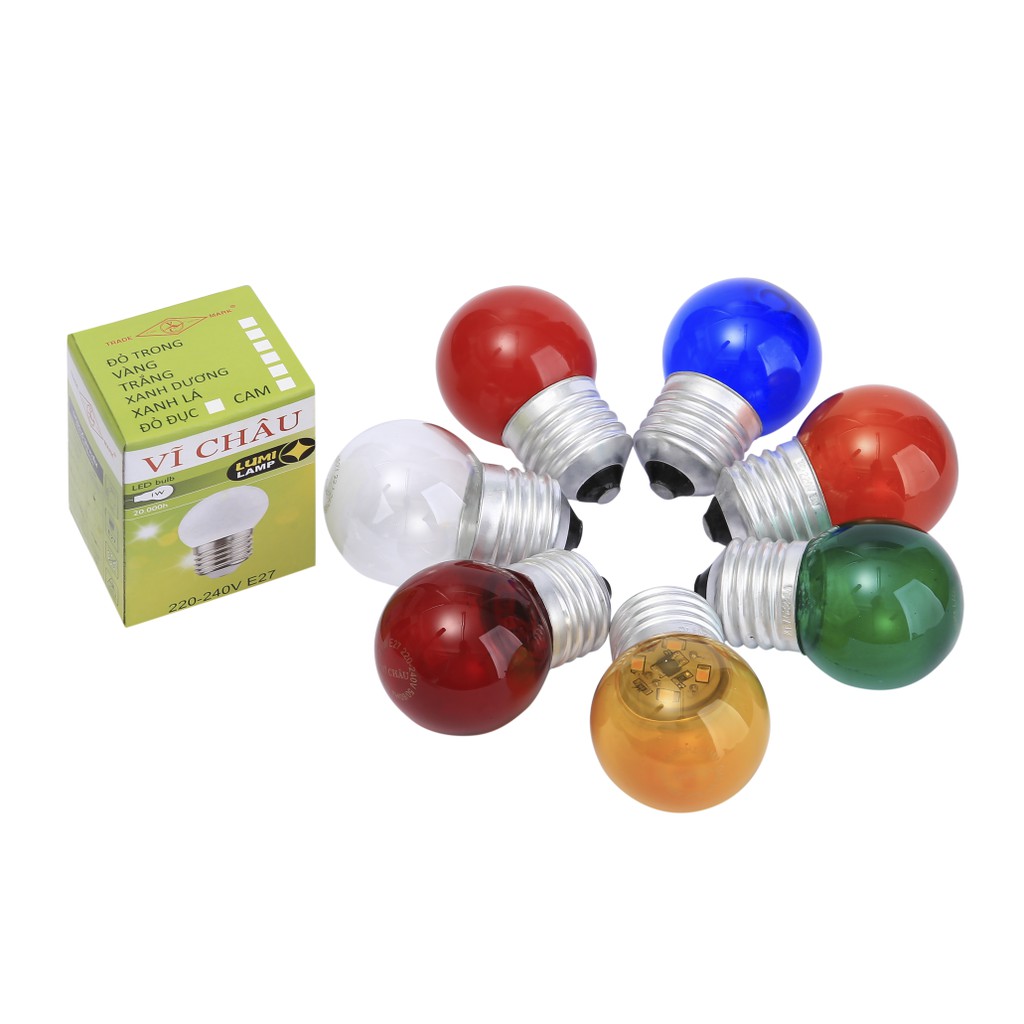 Bóng đèn led chanh 1w Hòa Thái [Rẻ vô địch] [Giá hủy diệt] [Có sẵn] [Ảnh thật]