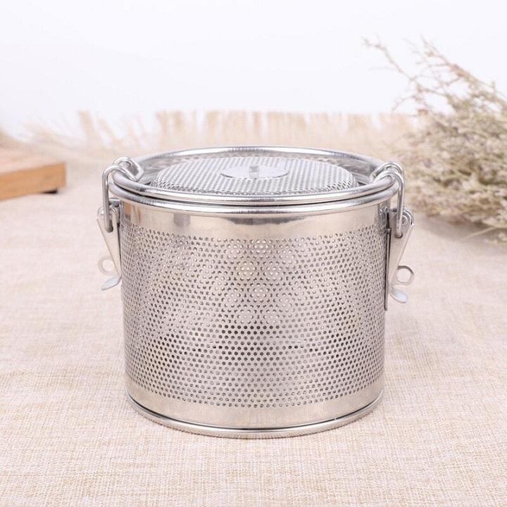 DỤNG CỤ LỌC GIA VỊ BẰNG INOX CAO CẤP 14*16 CM