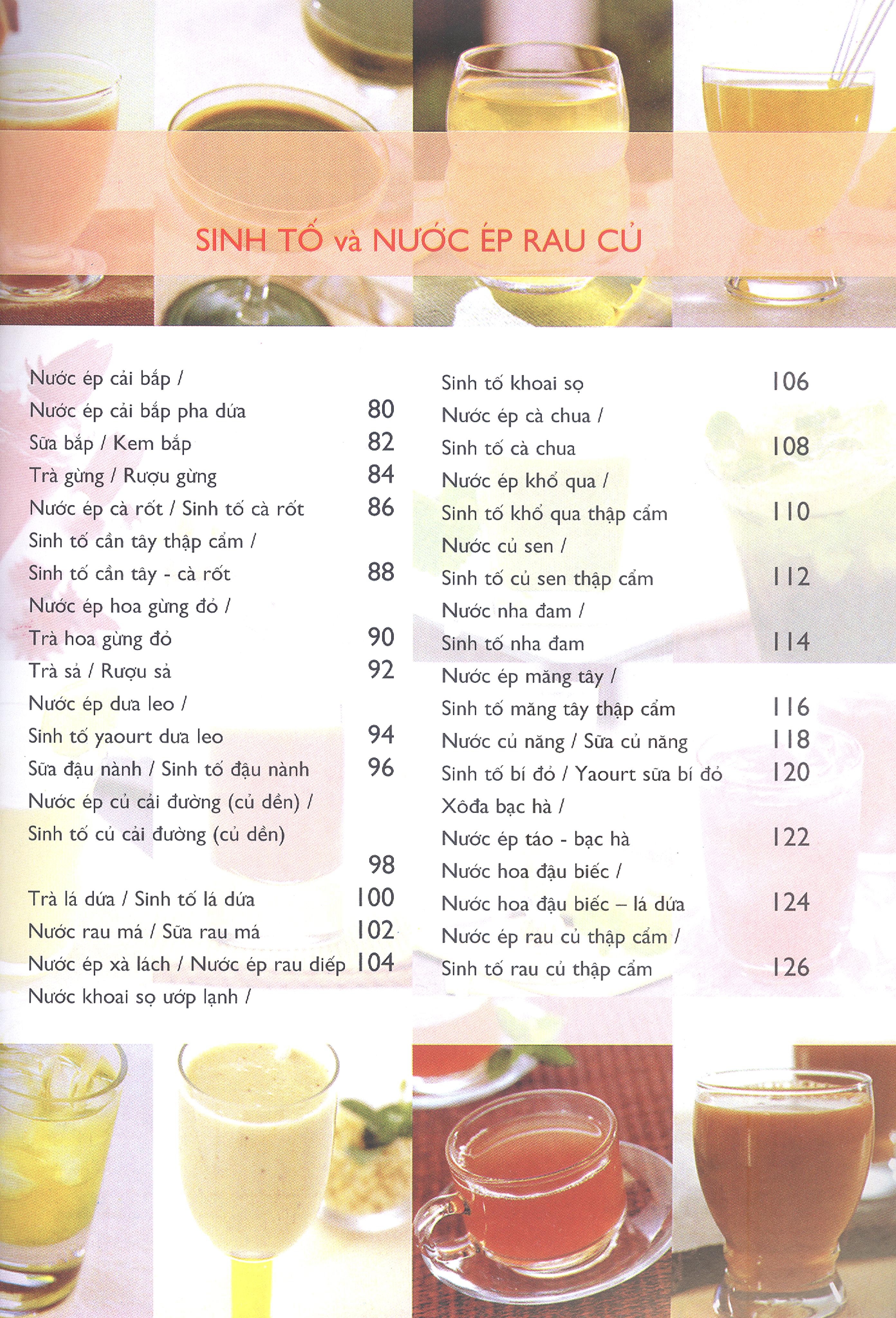 Bí Quyết Pha Chế Sinh Tố & Nước Ép Trái Cây