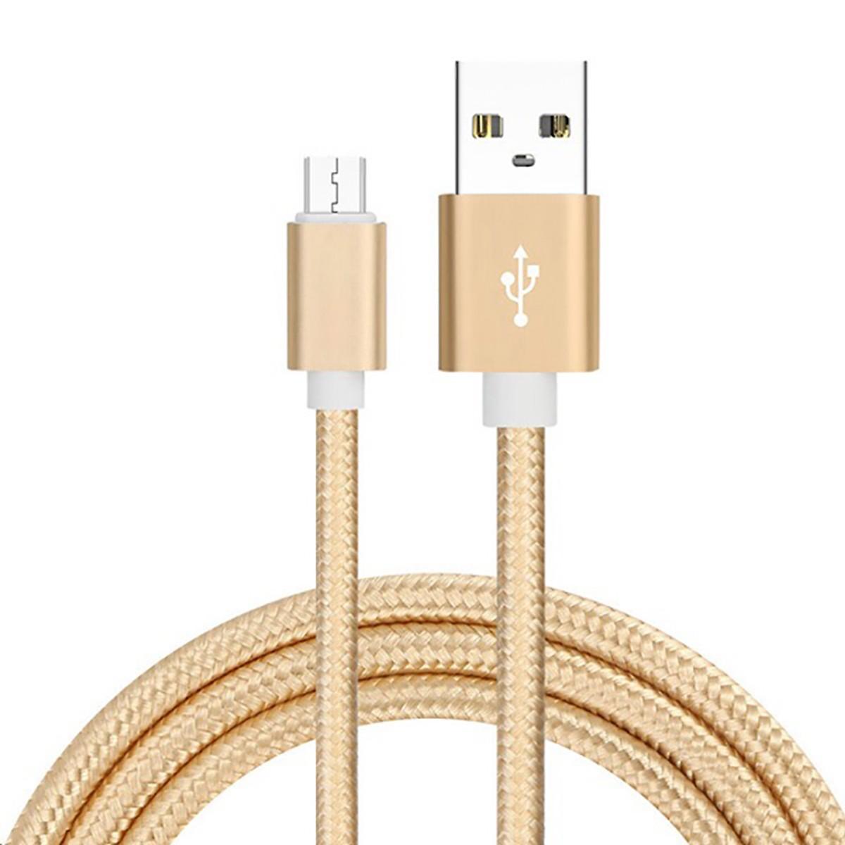 Cáp xạc 3m bọc dù chống đứt hỗ trợ xạc nhanh cho iphone và android