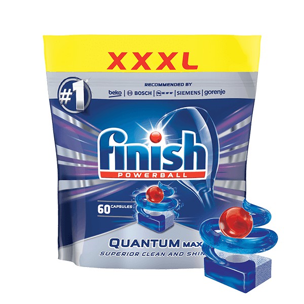 Viên rửa bát Finish Quantum max (Viên lẻ dùng thử)