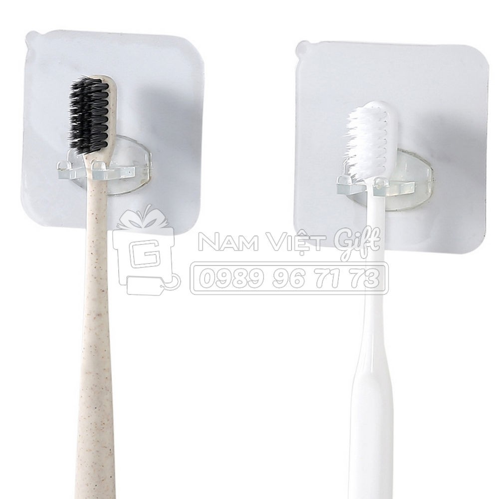 Miếng Dán Đỡ Dây Điện, Bàn Chải Đánh Răng, Móc Dán Tường