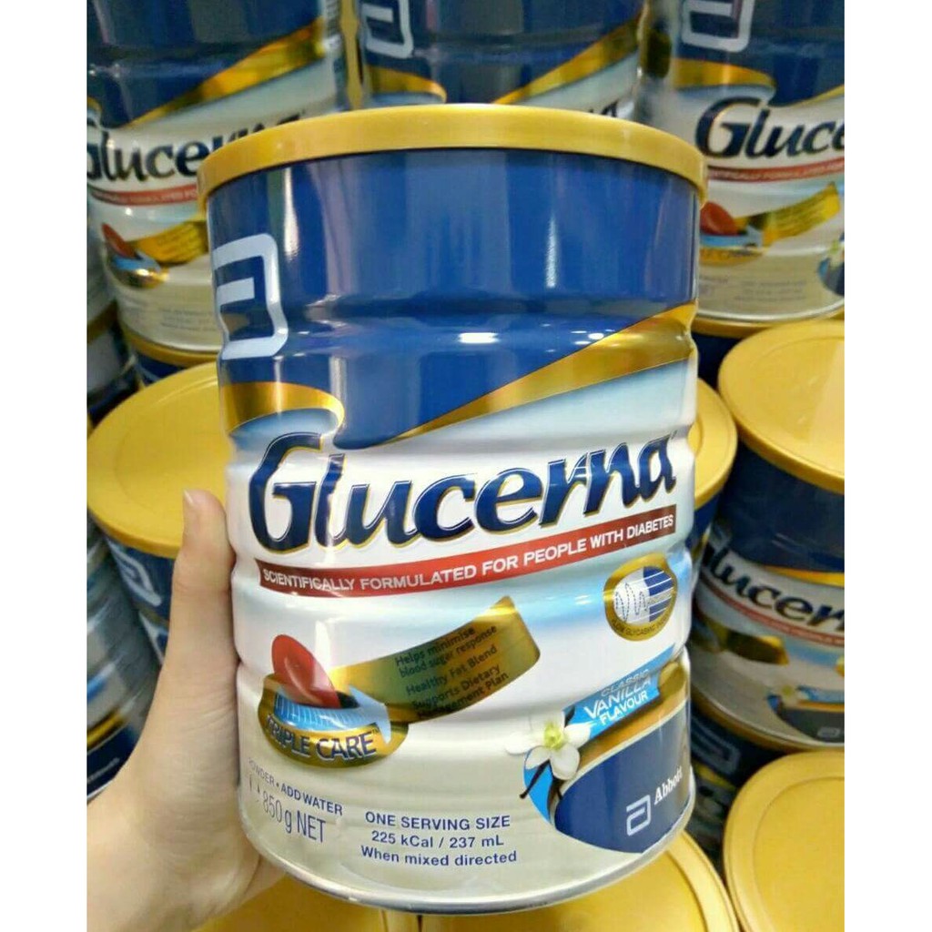 Sữa bột Glucerna Úc 850g