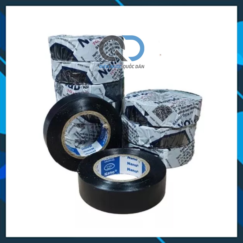 Băng keo nano cách điện 10 yard, 20 yard