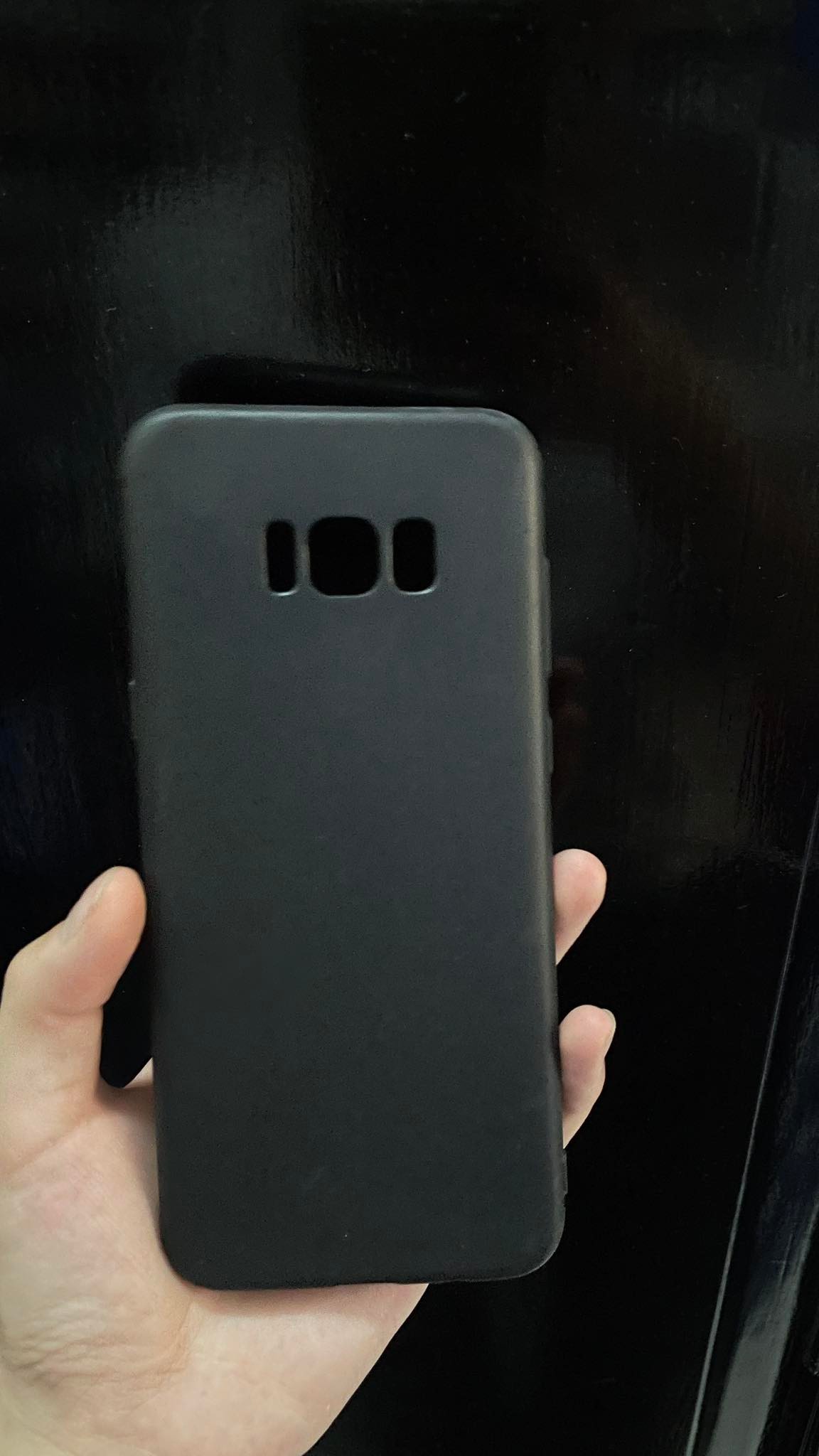Ốp lưng samsung S8 plus dẻo đen