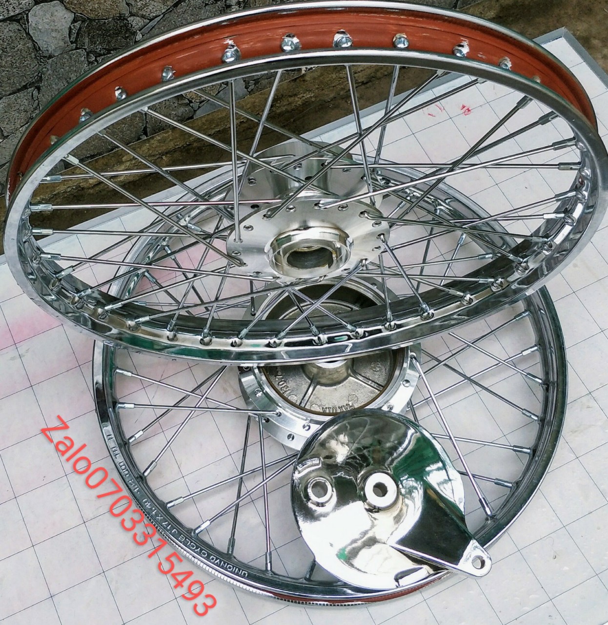 [HCM] CẶP BÁNH EX SRIUS 1 ĐĨA SIRIUS NIỀNG SAT UNION 1.2 1.4