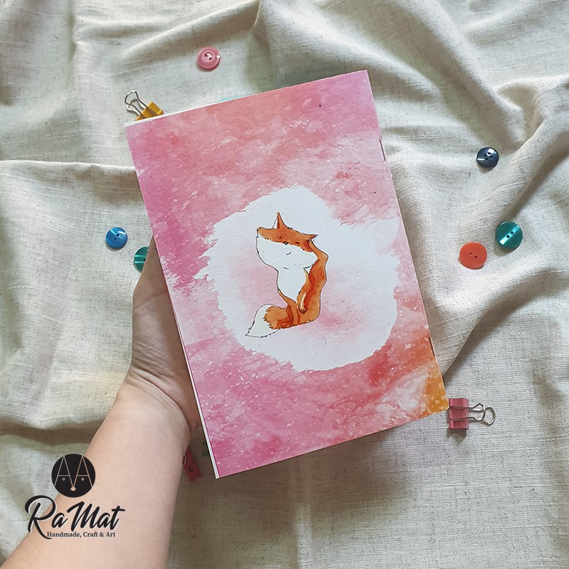 [HCM]Sổ Tay Typo Water Color