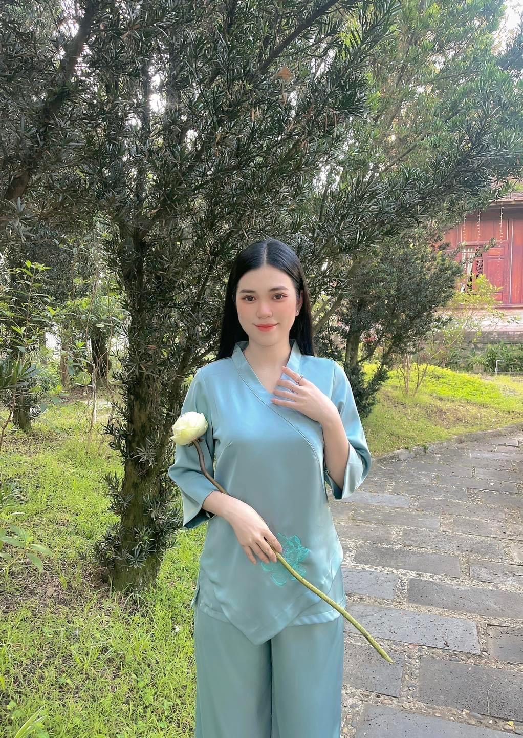 ĐỒ LAM ĐI LỄ CHÙA_ LỤA NHẬT TÔ CHÂU