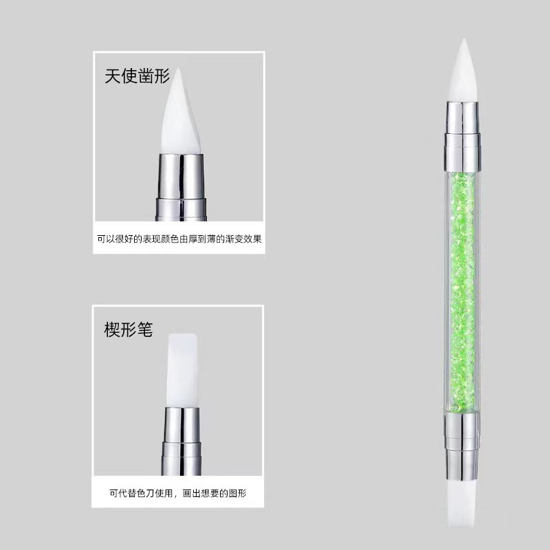 Set Cọ đắp 2 đầu trang trí móng đa năng (set 5 cây)