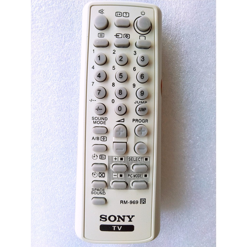 REMOTE TV SONY RM-969 (ĐỜI CŨ)