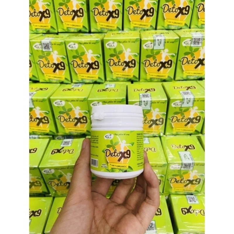 Viên Uống Giảm Mỡ Bụng Detox X9 (  )