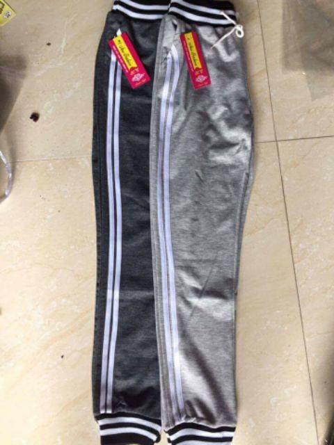 Quần LEGGING THUN 2 SỌC CHO NỮ