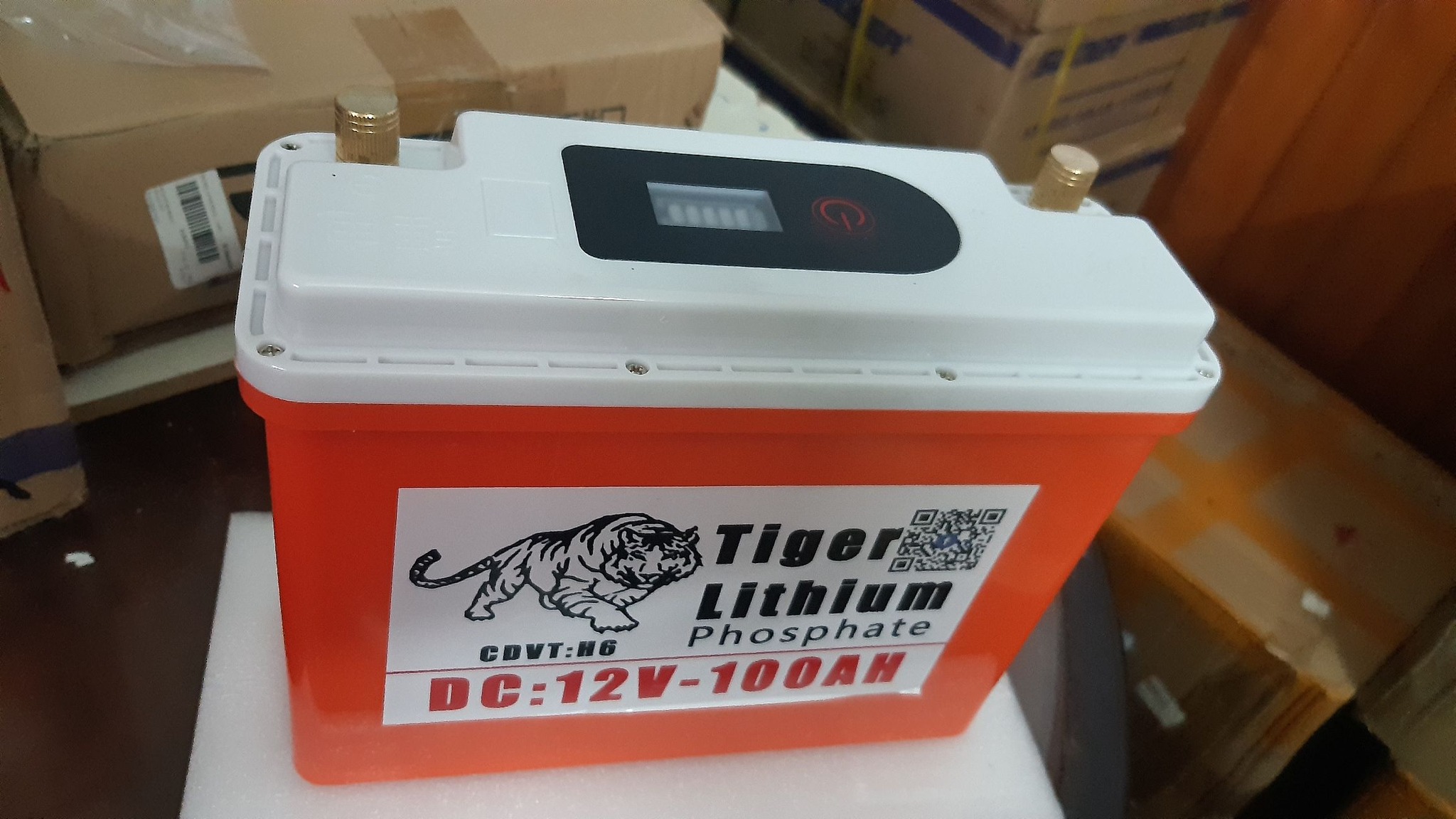 Bình pin lithium 12v - 100ah chống thấm nước