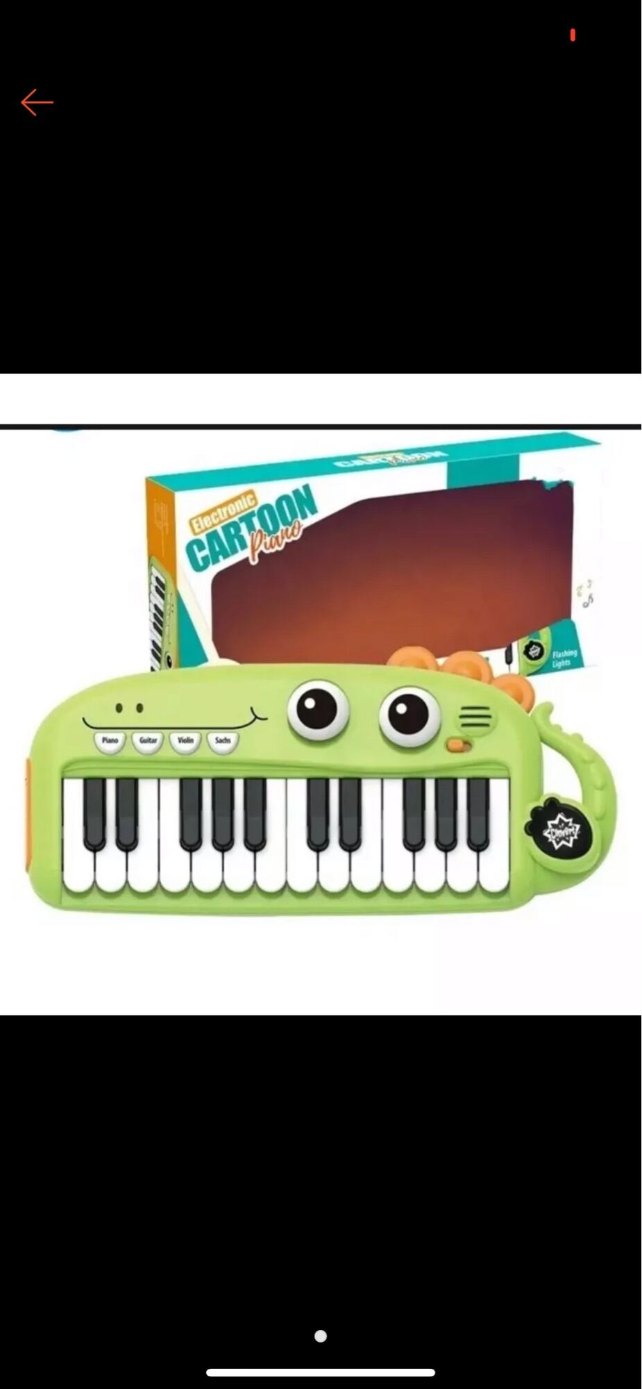 Đồ chơi đàn piano dùng pin và đèn dành cho bé quà tặng cao cấp từ huggies