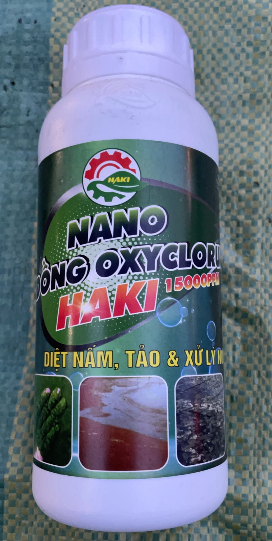 Nano Đồng Oxyclorua Diệt nấm Rêu Tảo lọ 500ml xử lý ao hồ