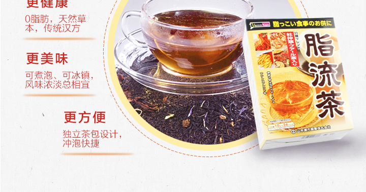 [HCM]TRÀ TIÊU MỠ YAMAMOTO 24 TÚI NHẬT BẢN