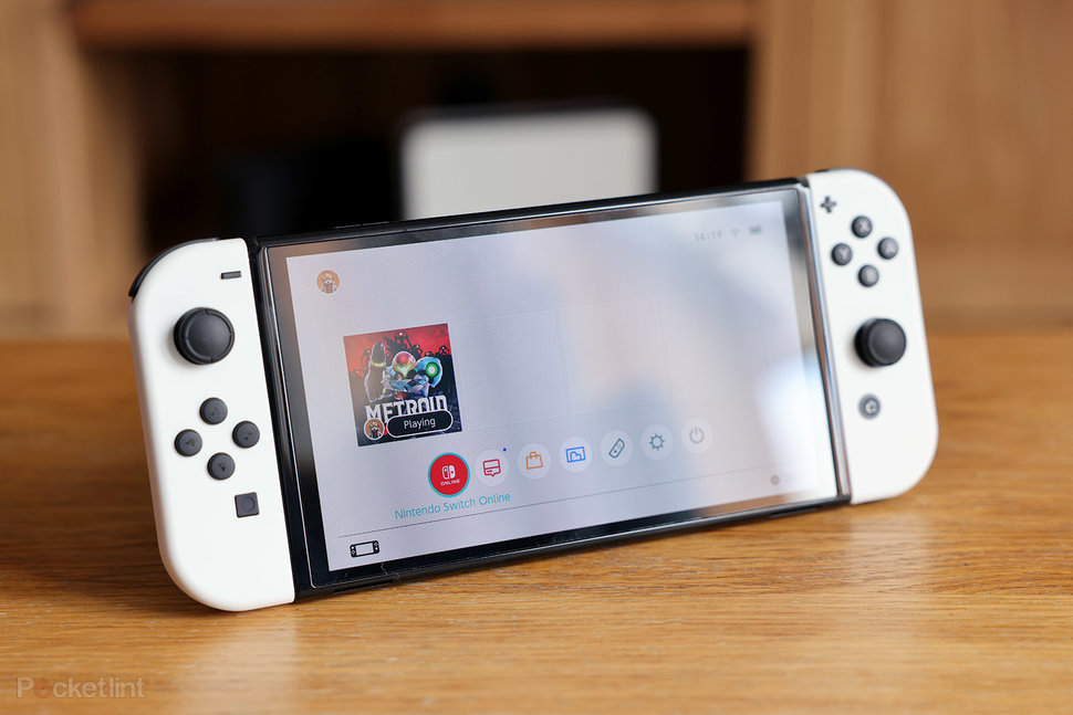 Máy Nintendo Switch Oled Model - White Joycon - Bảo hành 12 tháng