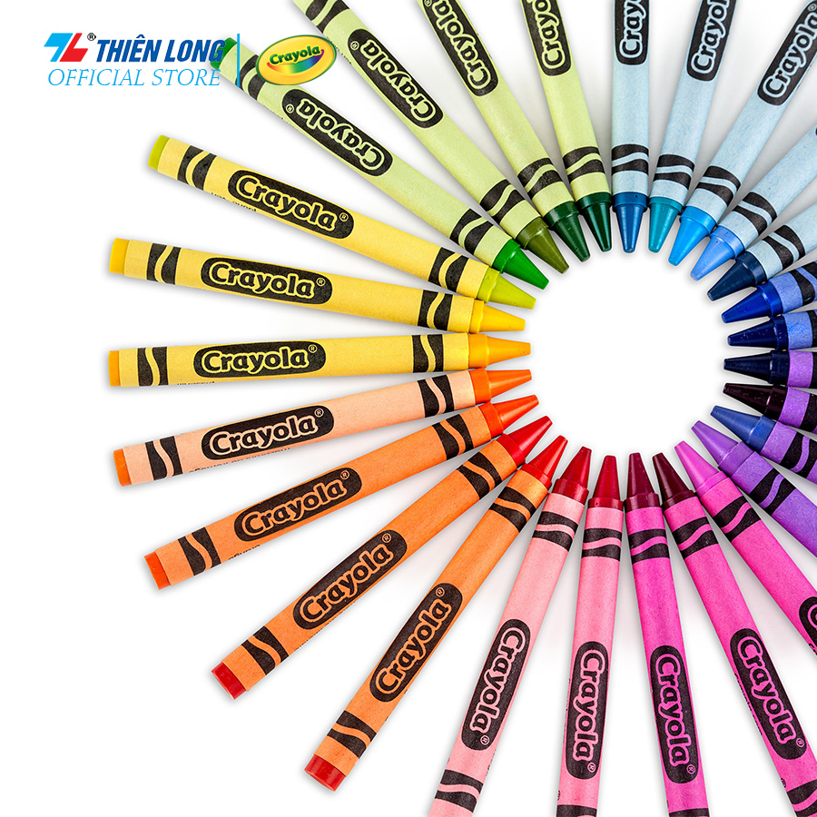 Bộ 24 sáp màu crayola crayon 24 colors