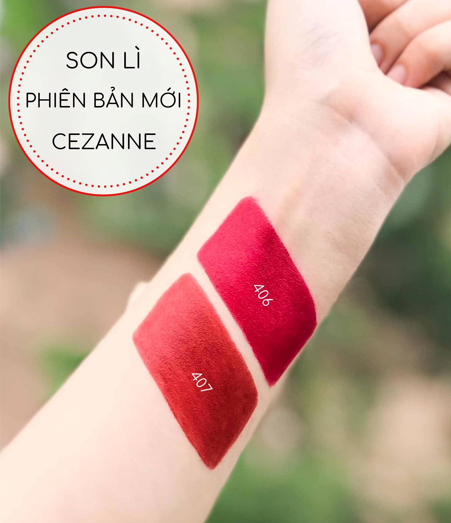 Son Không chì Cezanne Nhật Bản 407
