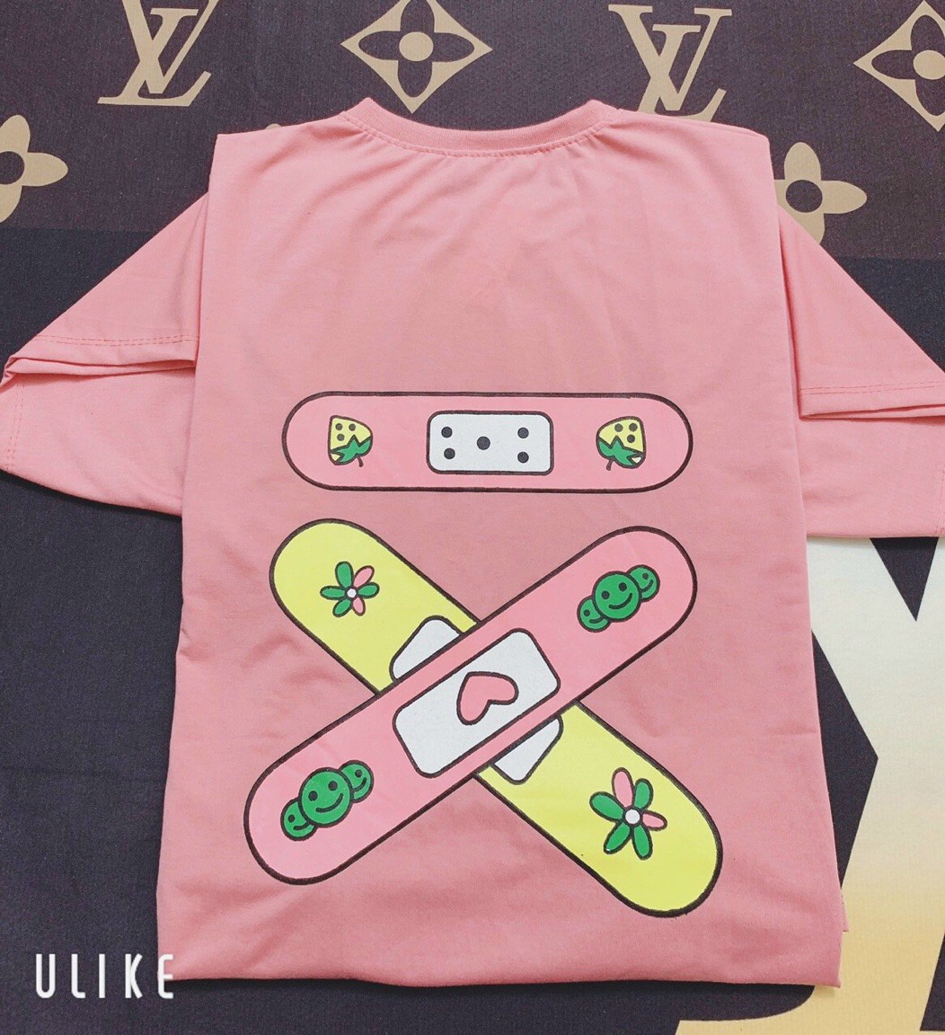 [HCM]Áo thun cotton nam nữ hoạ tiết cực cute