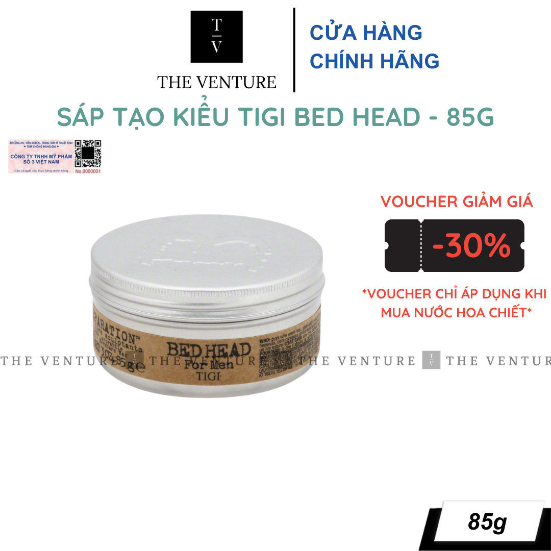 Sáp Vuốt Tóc Tigi Bed Head Matte Separation Wax Chính hãng - 85 gram