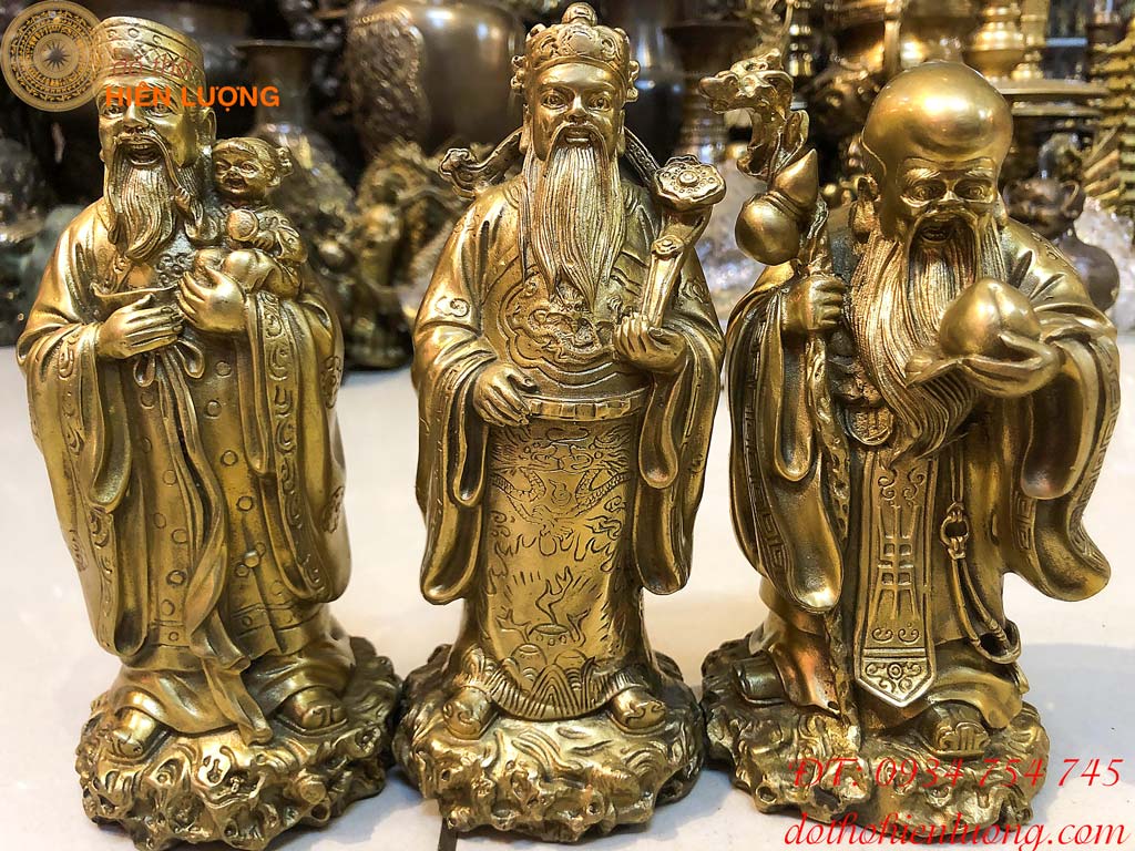 Tượng Tam Đa Phong Thủy Bằng Đồng