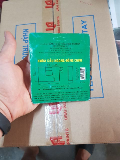 Khóa việt tiệp cầu ngang đồng 982