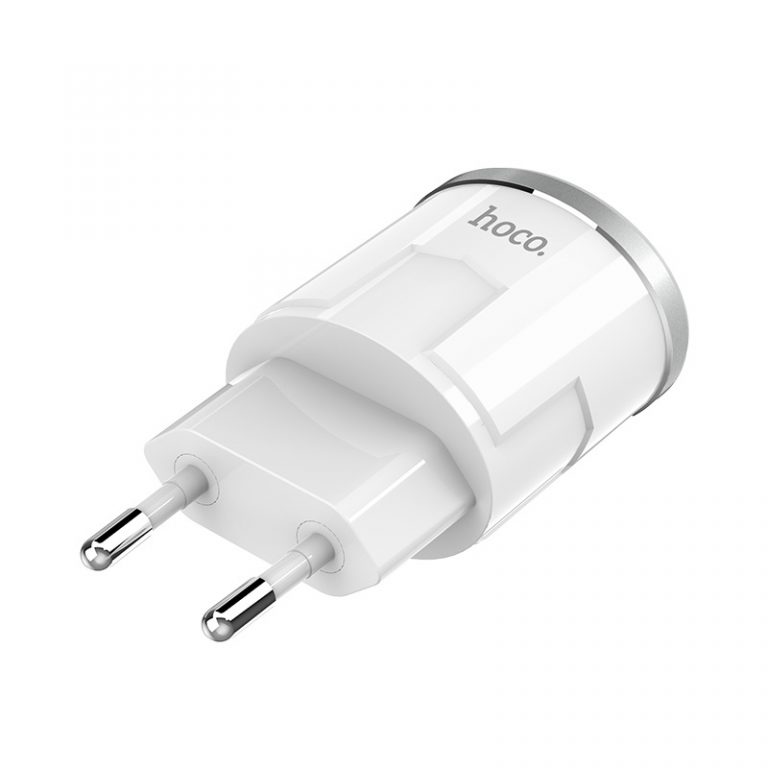 Củ sạc nhanh 2 cổng cho iphone samsung chính hãng hoco C38