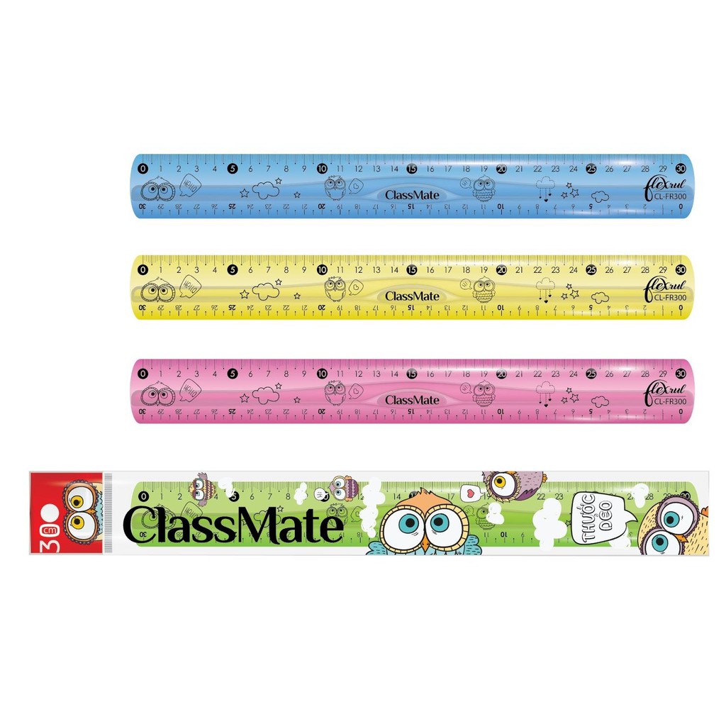 Thước Dẻo Classmate 15cm,20cm,30cm CL-FR300