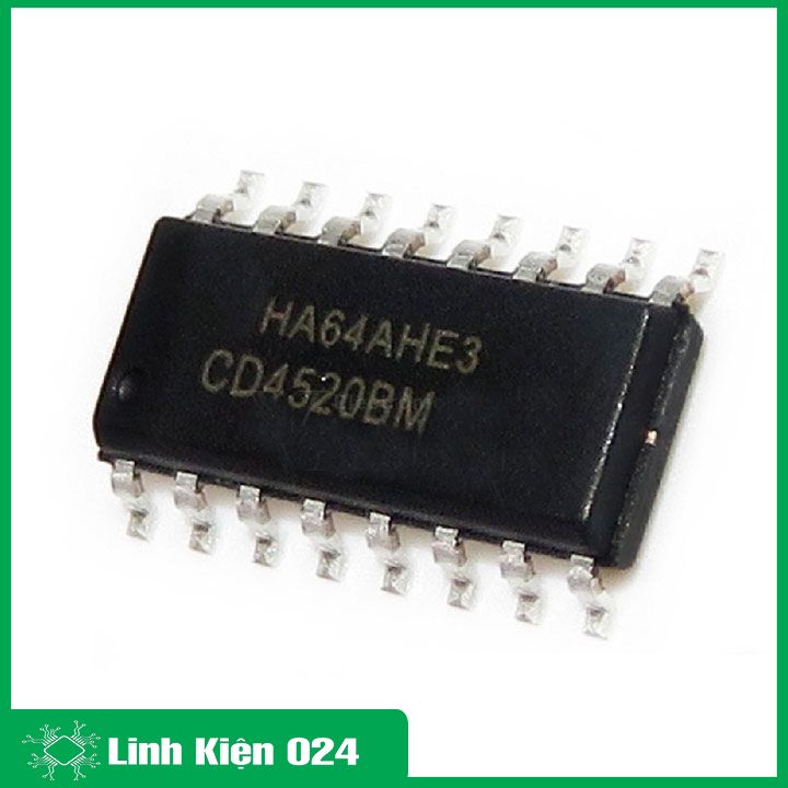 IC CD4520 SOP16/DIP16 điện áp cao