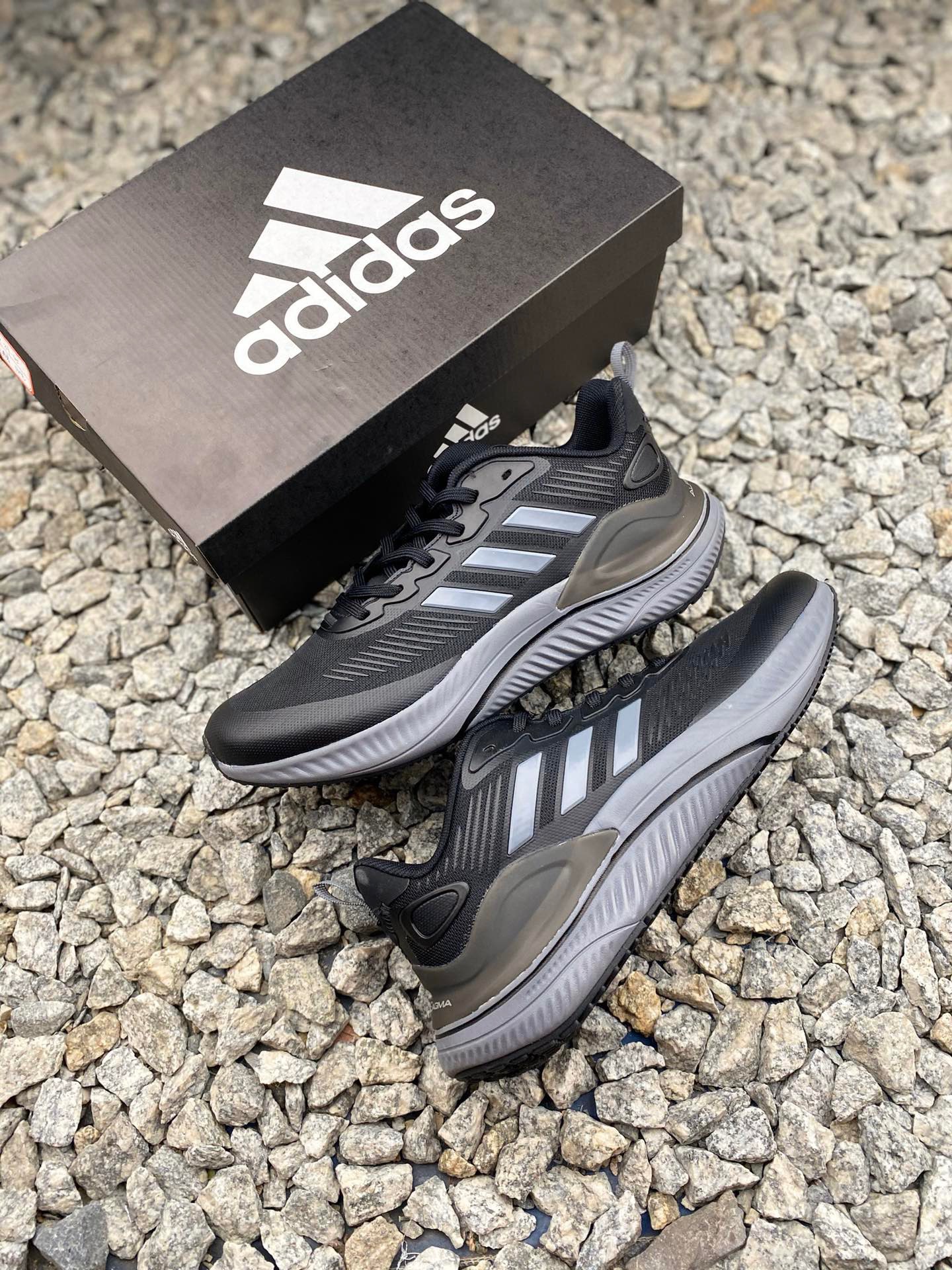 [SALE KHỦNG][TẶNG VỚ] GIÀY RUNNING NAM ADIDAS ALPHAMAGMA