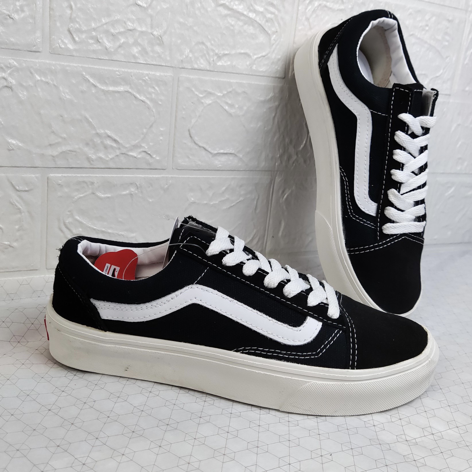 Giày Thể Thao Vans Vault Đen Nam Nữ Full Box