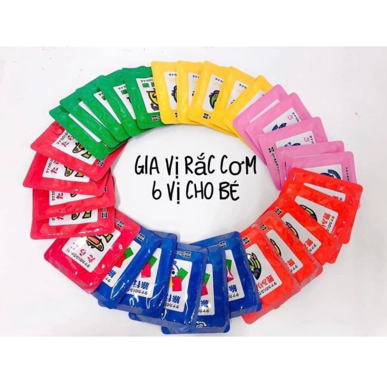 Gia vị rắc cơm Nhật