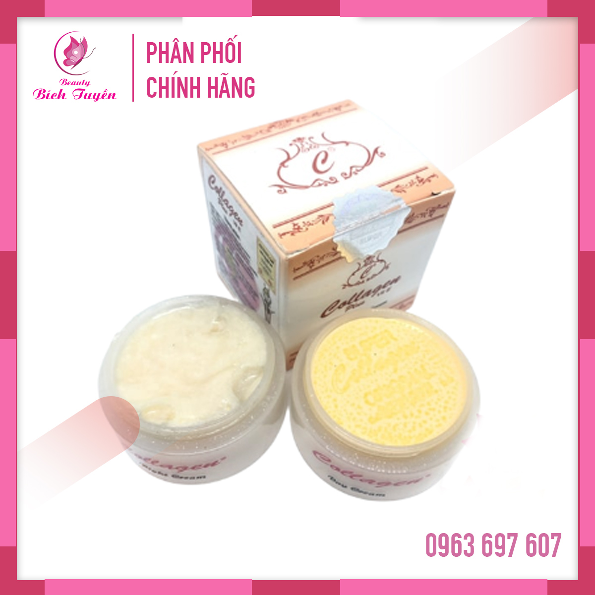 Kem Dưỡng Trắng Da COLLAGEN PLUS Vit E Indonesia