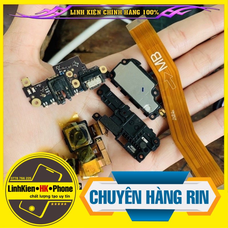 Camera trước sau,cáp nối main,Main sạc,loa ngoài rin bóc máy