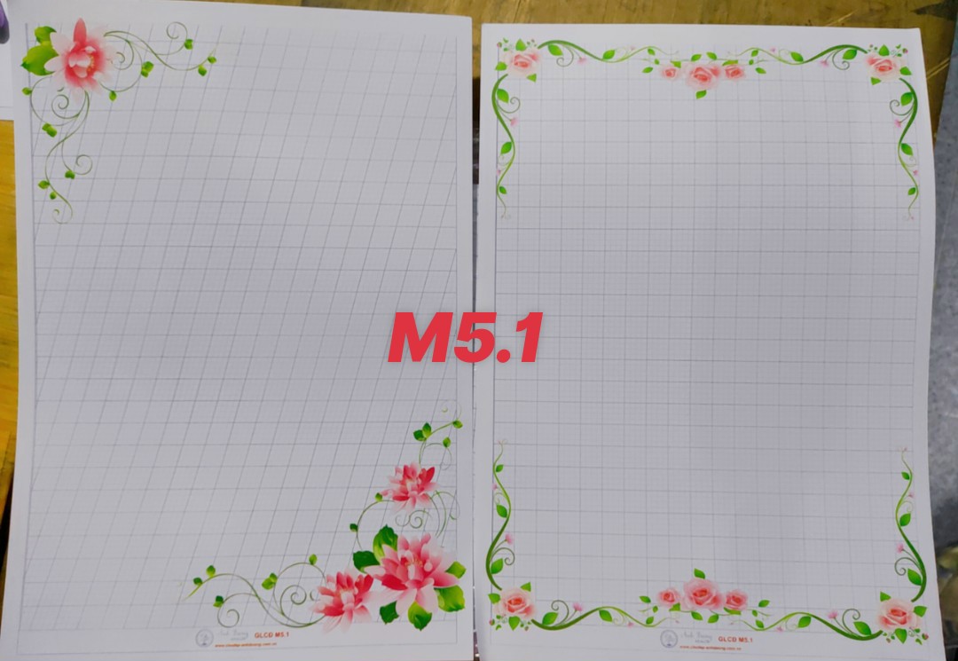 🍀 Combo 50 tờ giấy hoa (mẫu lộn xộn)