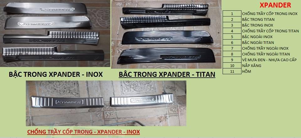 Vè che mưa Thái xe Mitsu Xpander
