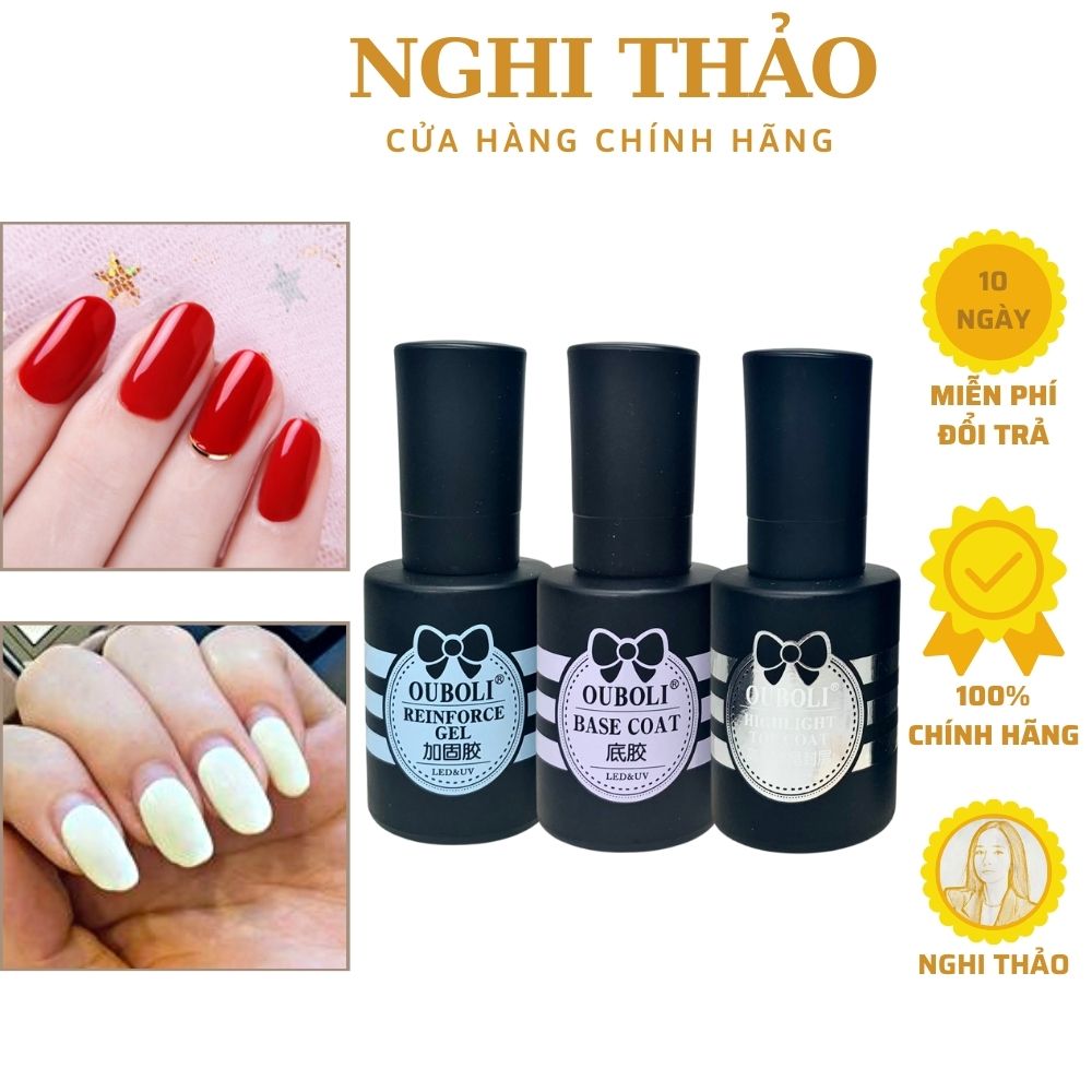 Base top cứng móng OUBOLI chính hãng 20ml