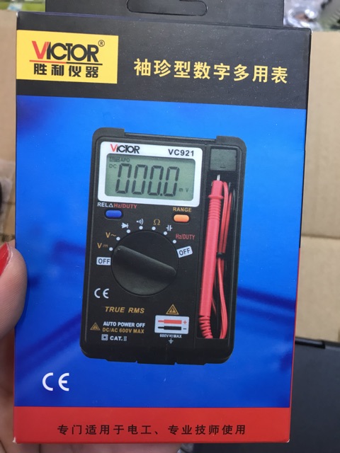 Đồng hồ vạn năng bỏ túi ViCTOR VC921