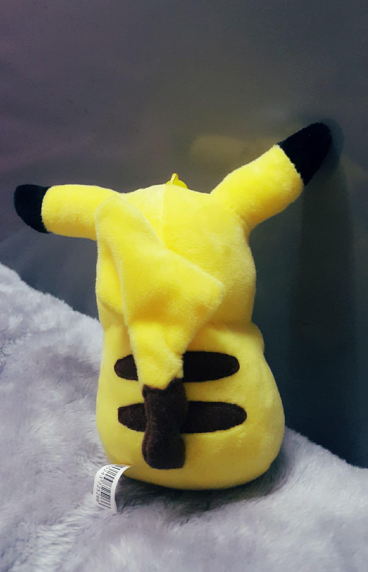 Móc khóa gấu bông Pikachu dễ thương